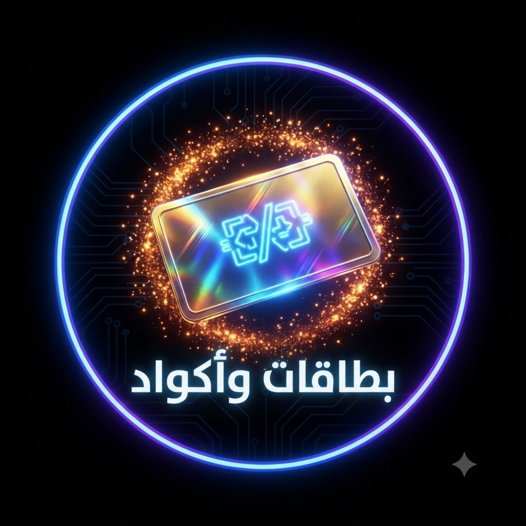 🎁 بطاقات وأكواد